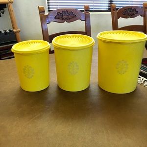 Vintage Tupperware Canisters